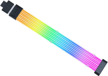 Cable inalámbrico Lian Li Strimer de 16 pines (12 VHPWR) - 8 LED