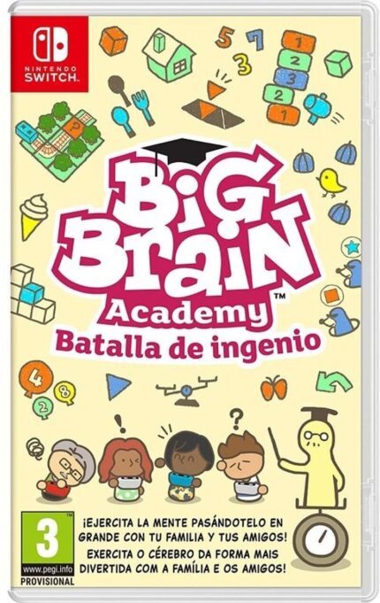 Juego de Nintendo Switch Big Brain Academy: Cerebro contra Cerebro
