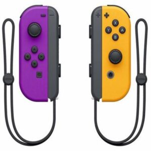 Controlador Nintendo Joy-Con (juego izquierdo/derecho) Púrpura neón/Naranja neón