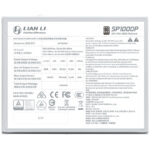 Fuente de Alimentación Modular Lian Li SFX SP 1000W 80+ Platino Blanco - Imagen 6