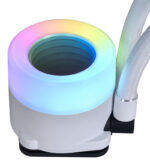 Enfriador de agua CPU AIO Lian Li GALAHAD II Trinity ARGB Blanco - Imagen 6