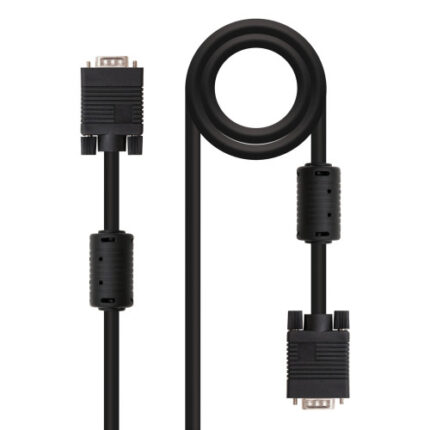 NANOCABLE CABLE SVGA CON FERRITA, HDB15/M-HDB15/M, 30 M (10.15.0130)