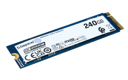 Kingston Technology 240G DC2000B PCIe 4.0 M.2 2280 Enterprise SSD (Sin disipador térmico)