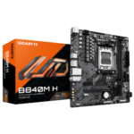 PLACA GIGABYTE B840M H,AMD,AM5,B840,2DDR5,128GB,1HDMI+1DP,4SATA3+1M.2,GBELAN,2USB3.2,MATX