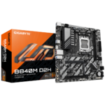 PLACA GIGABYTE B840M D2H,AMD,AM5,B840,2DDR5,128GB,1HDMI+1DP,4SATA3+2M.2,2.5GBELAN,4USB3.2,MATX