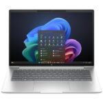 HP ProBook 4 G1q 14 inch Notebook Next Gen AI PC Wolf Pro Security Edition Copilot+ PC X1-26-100 Portátil 35,6 cm (14") WUXGA 16 GB LPDDR5x-SDRAM Wi-Fi 6E (802.11ax) Windows 11 Pro Plata