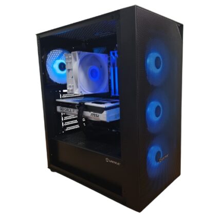 PepiPC GAMING Compact – R7 7800X3D / 32GB DDR5 / 1TB / RTX 5070 12GB White Ed