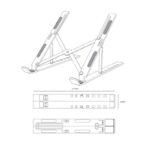 Soporte para Portátil/Tablet Aisens LPS2M-173 hasta 15" - Imagen 4