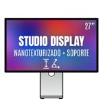 Apple Studio Display 27"/ Cristal Nano texturizado/ Soporte con altura e inclinación ajustable