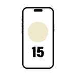 Smartphone Apple iPhone 15 128Gb/ 6.1"/ 5G/ Amarillo