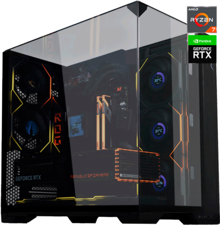 PepiPC ELITE Zenith – R9 9950X3D2 / 128GB DDR5 / 4TB / RTX 5090 32GB