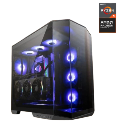 PepiPC GAMING PANO – 8400F / 32GB DDR5 / 1TB / RX 9070XT 16GB