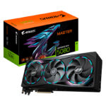 Gigabyte 5080 AORUS MASTER 16GB GDDR7 Reflex 2 RTX AI DLSS4 GeForce RTX